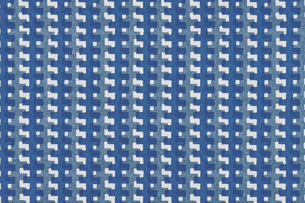 Christopher Farr Cremaillere Standard Cobalt Wallpaper Sample