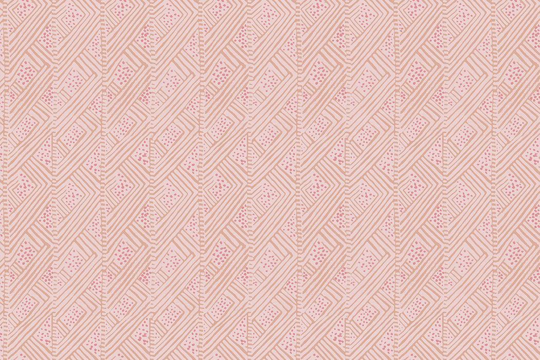 Christopher Farr Belge Raffia Rose Wallpaper Sample