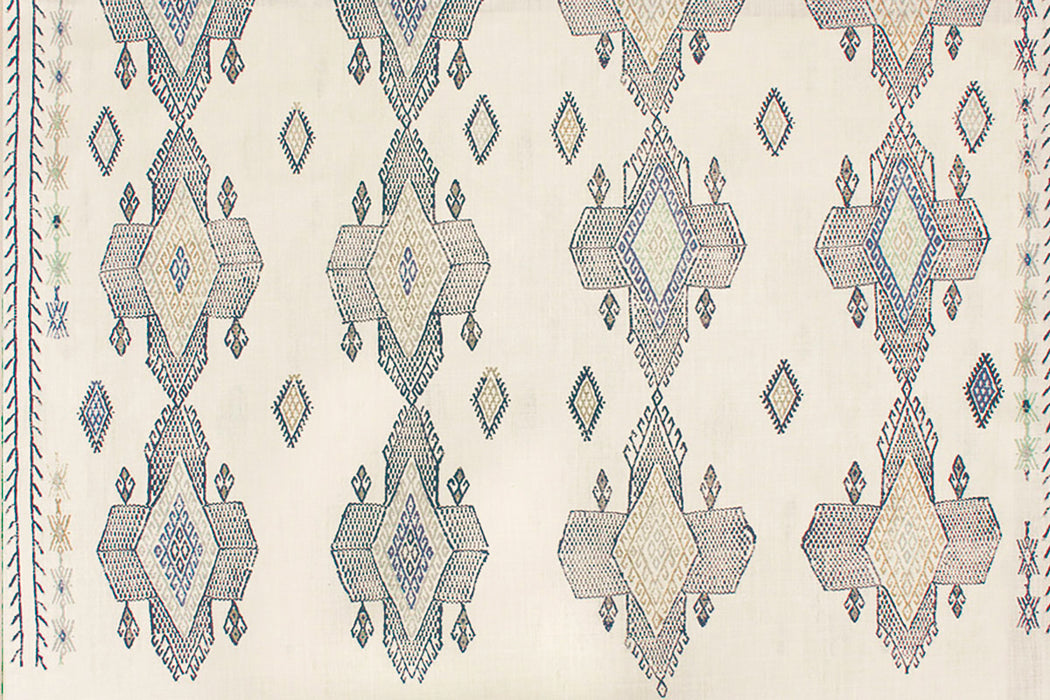 Christopher Farr Travelling Light Indoor Printed Indigo Fabric Sample