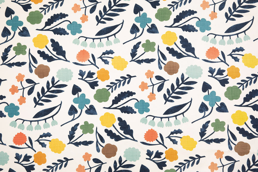 Christopher Farr Array Indoor Printed Dark Indigo Fabric Sample