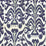 Christopher Farr Belfour Indoor Printed Indigo Fabric Sample