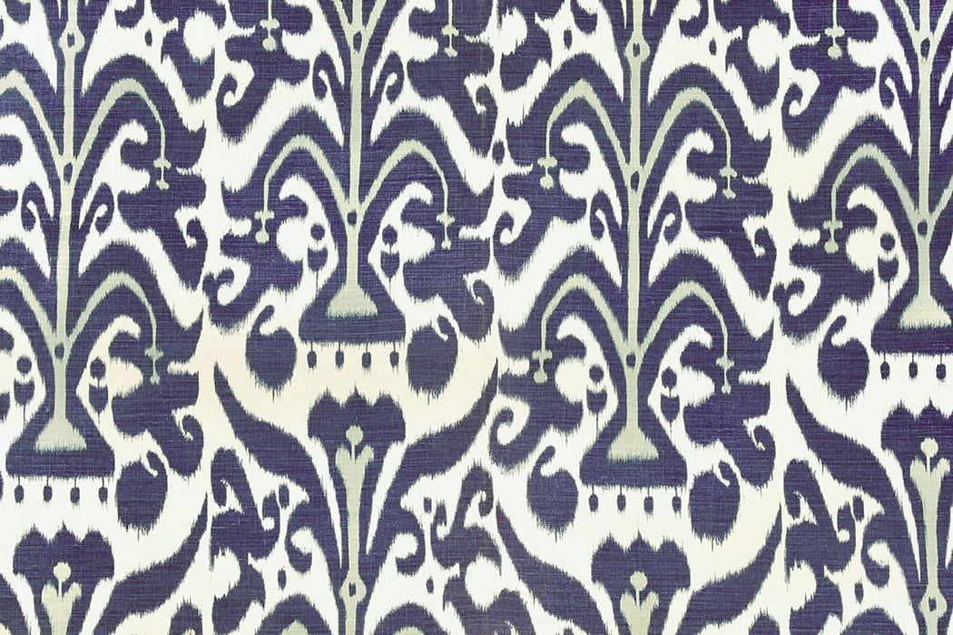 Christopher Farr Belfour Indoor Printed Indigo Fabric Sample