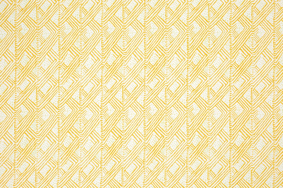Christopher Farr Belge Indoor Printed Lemon Fabric Sample