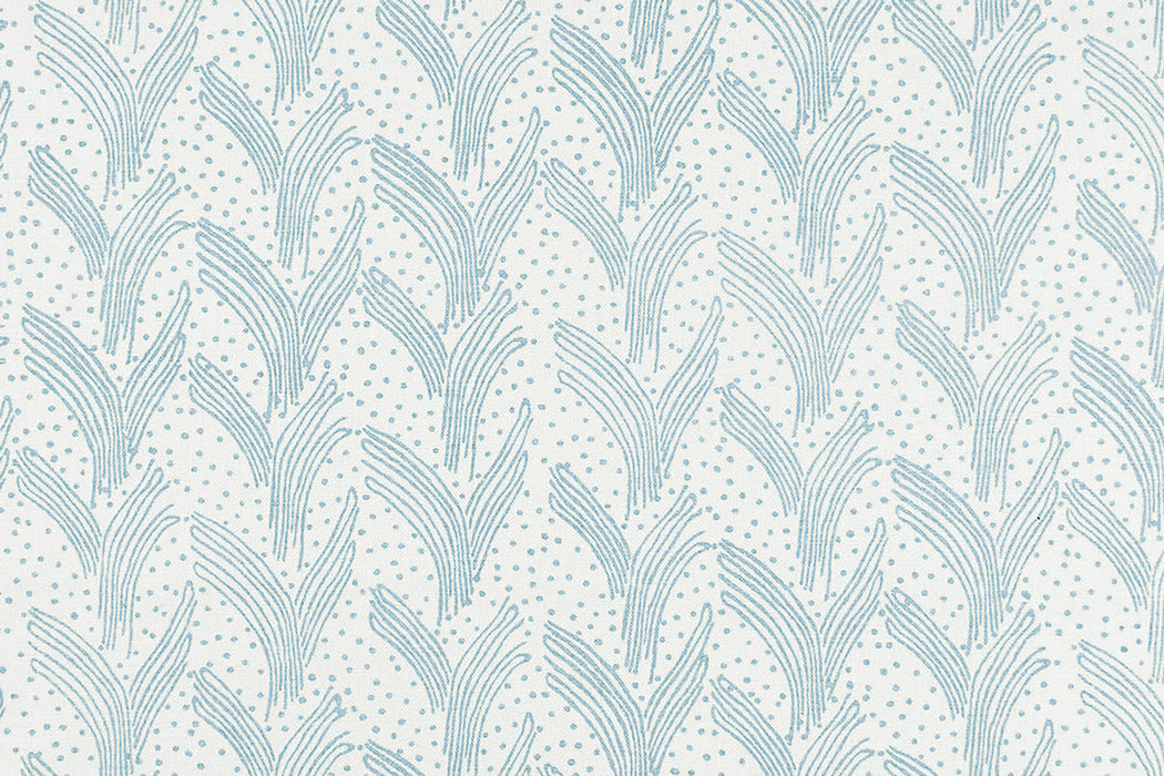 Christopher Farr Carnac Indoor Printed Pale Blue Fabric Sample