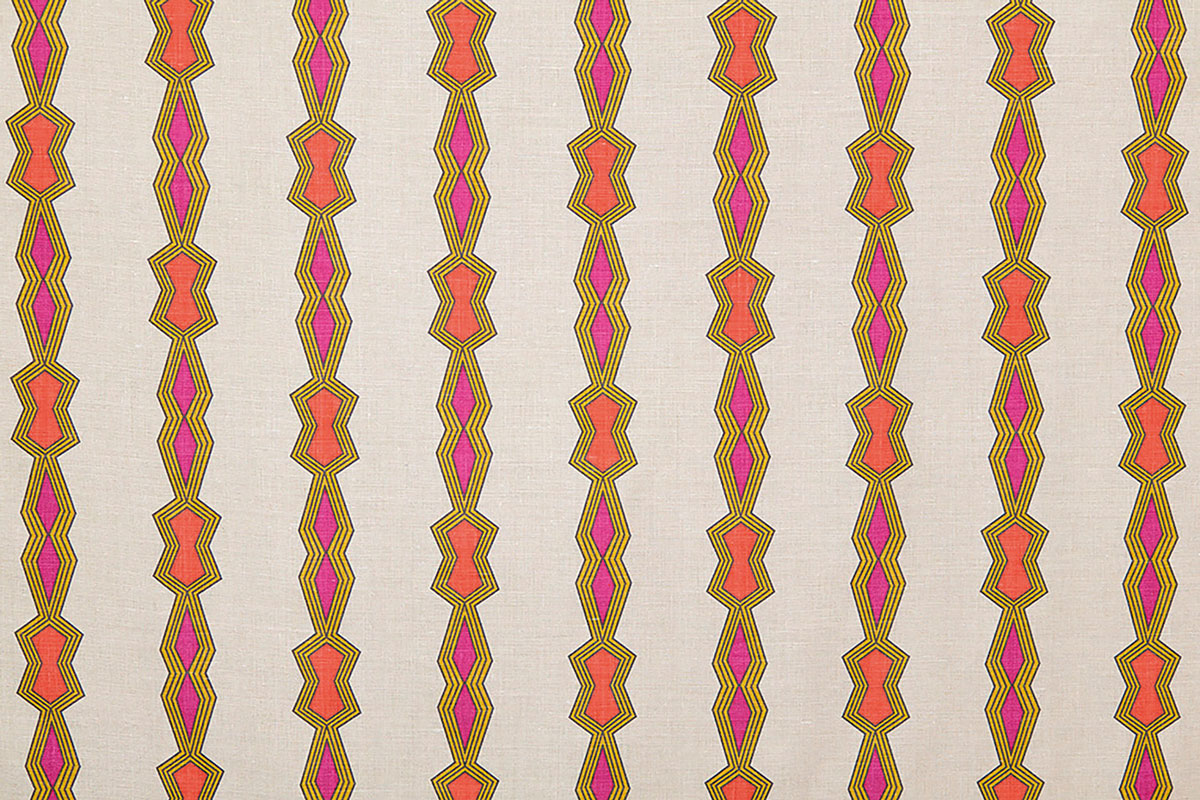 Christopher Farr Chicago Indoor Printed Lemon Fabric Sample