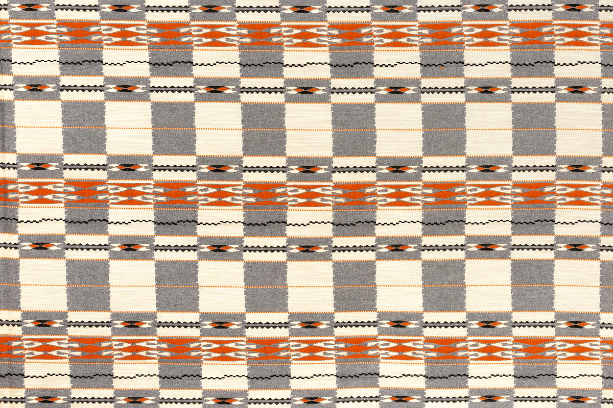 Christopher Farr Chubby Check Indoor Woven Grey Fabric Sample