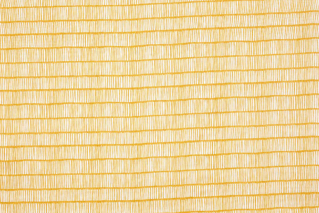 Christopher Farr Crochet Indoor Printed Lemon Fabric Sample