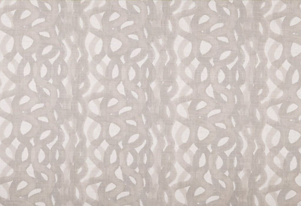 Christopher Farr Fathom Indoor Printed Smoke Fabric Sample