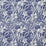 Christopher Farr Fleurs Etoilees Indoor Printed Indigo Fabric Sample