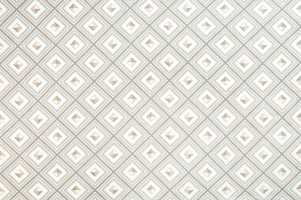 Christopher Farr Fresco Indoor Printed Smoke Fabric Sample