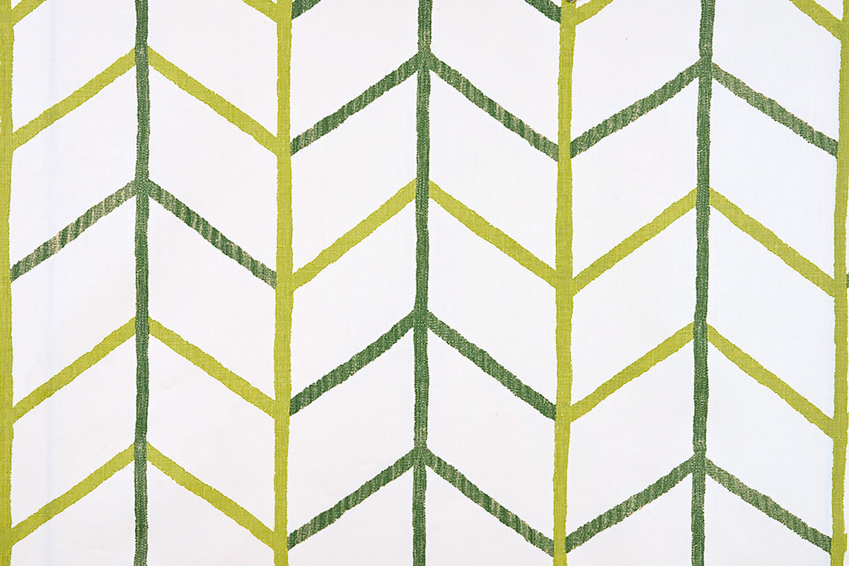 Christopher Farr One Way Indoor Printed Pistachio Fabric Sample