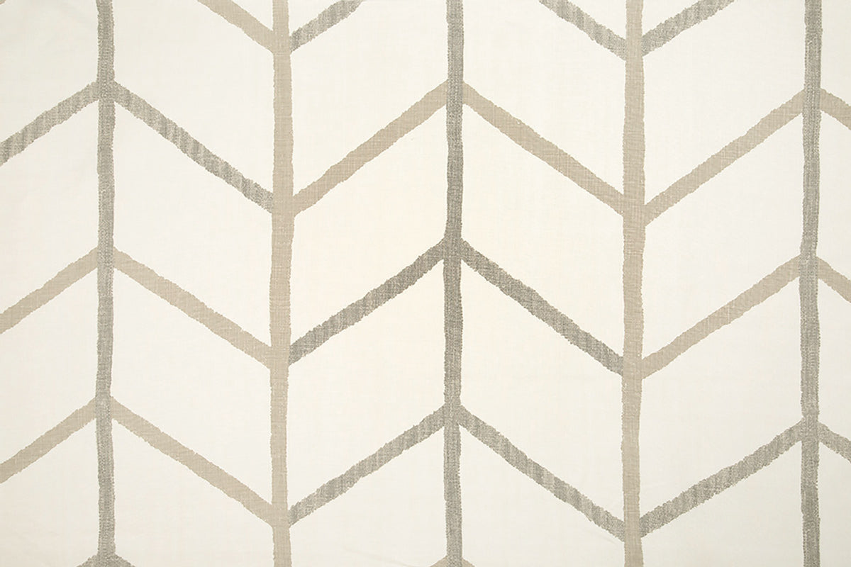 Christopher Farr One Way Indoor Printed Smoke Fabric Sample