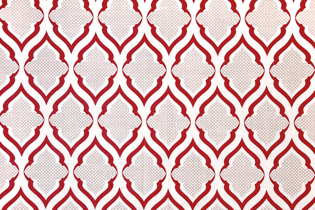 Christopher Farr Ravenna Indoor Printed Ruby Fabric Sample
