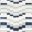 Christopher Farr Temple Indoor Printed Dark Indigo Fabric Sample