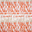Christopher Farr Willow Indoor Printed Orange Fabric Sample
