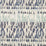 Christopher Farr Willow Indoor Printed Indigo Fabric Sample