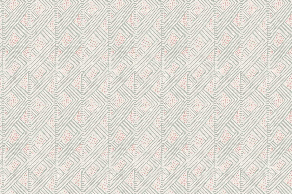 Christopher Farr Belge Raffia Fennel Wallpaper Sample