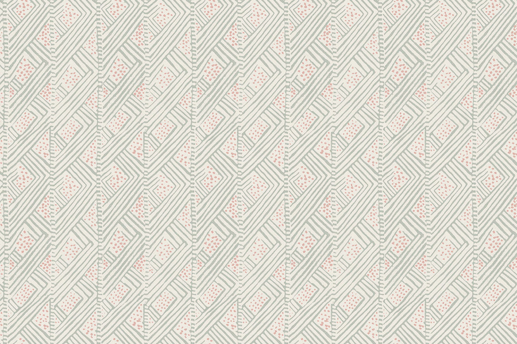 Christopher Farr Belge Raffia Fennel Wallpaper Sample