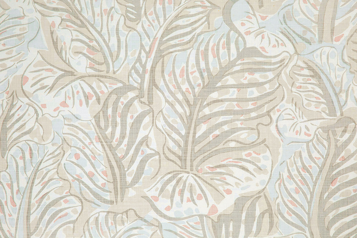 Christopher Farr Mille Feuilles Indoor Printed Natural Fabric Sample