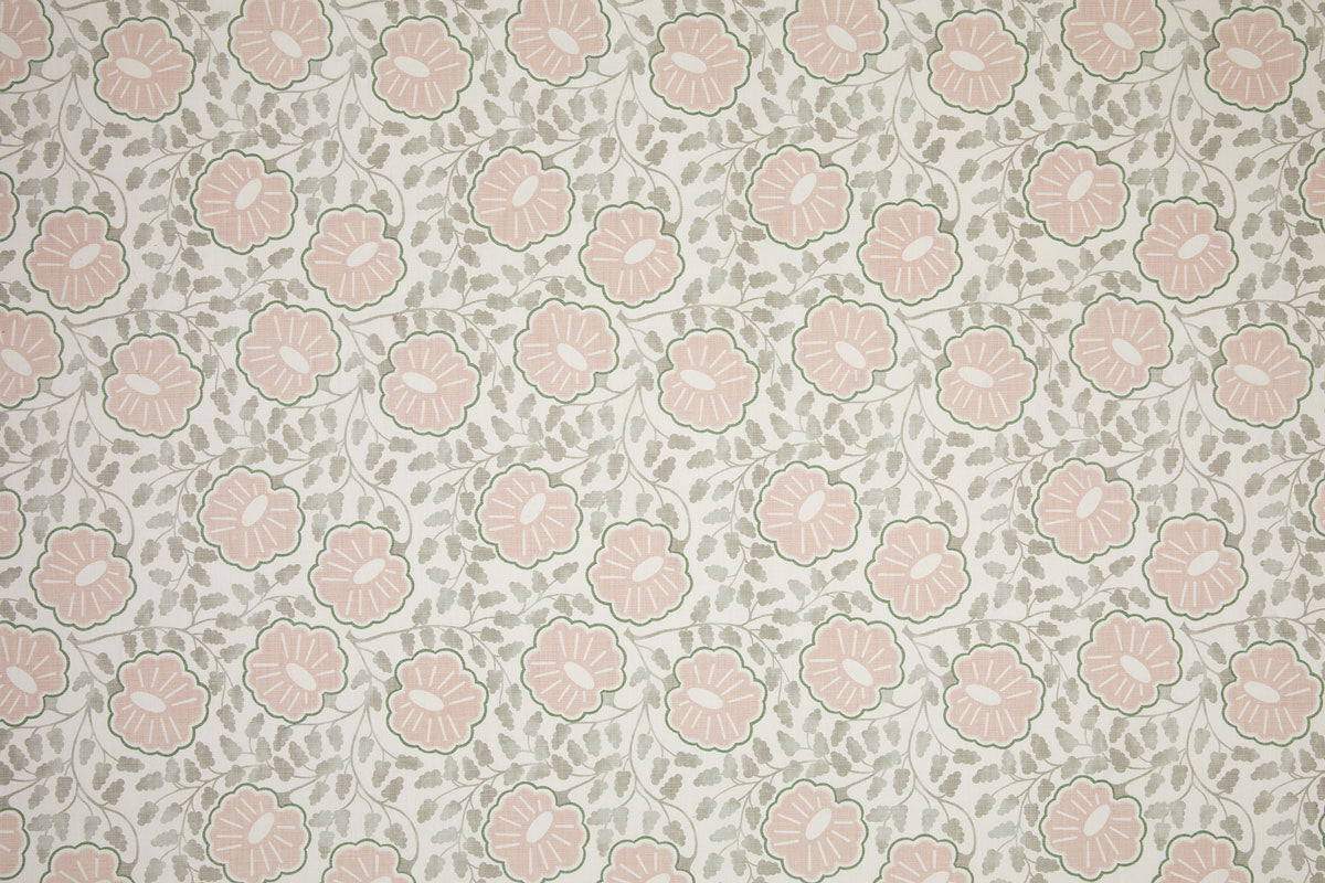 Christopher Farr Punch Paisley Indoor Printed Olive Fabric Sample