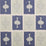 Christopher Farr Ozone Indoor Printed Indigo Fabric Sample