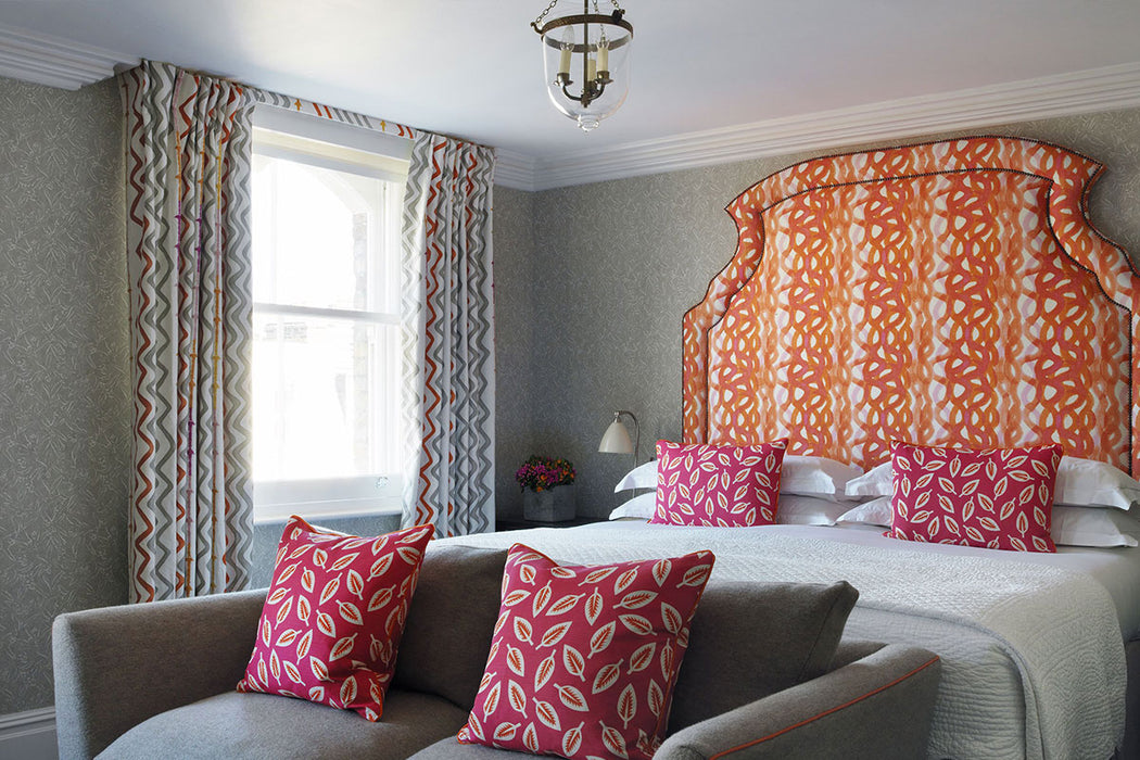 Christopher Farr Fathom Indoor Printed Smoke Fabric Sample