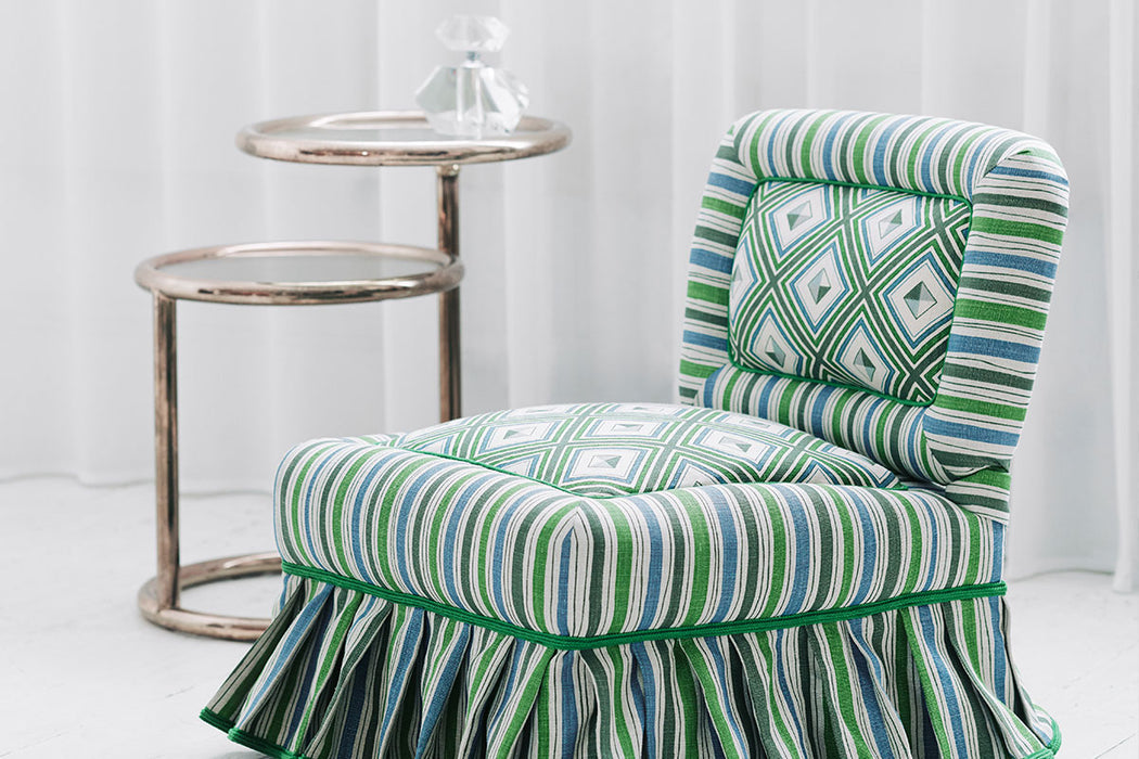 Christopher Farr Fresco Indoor Printed Smoke Fabric Sample