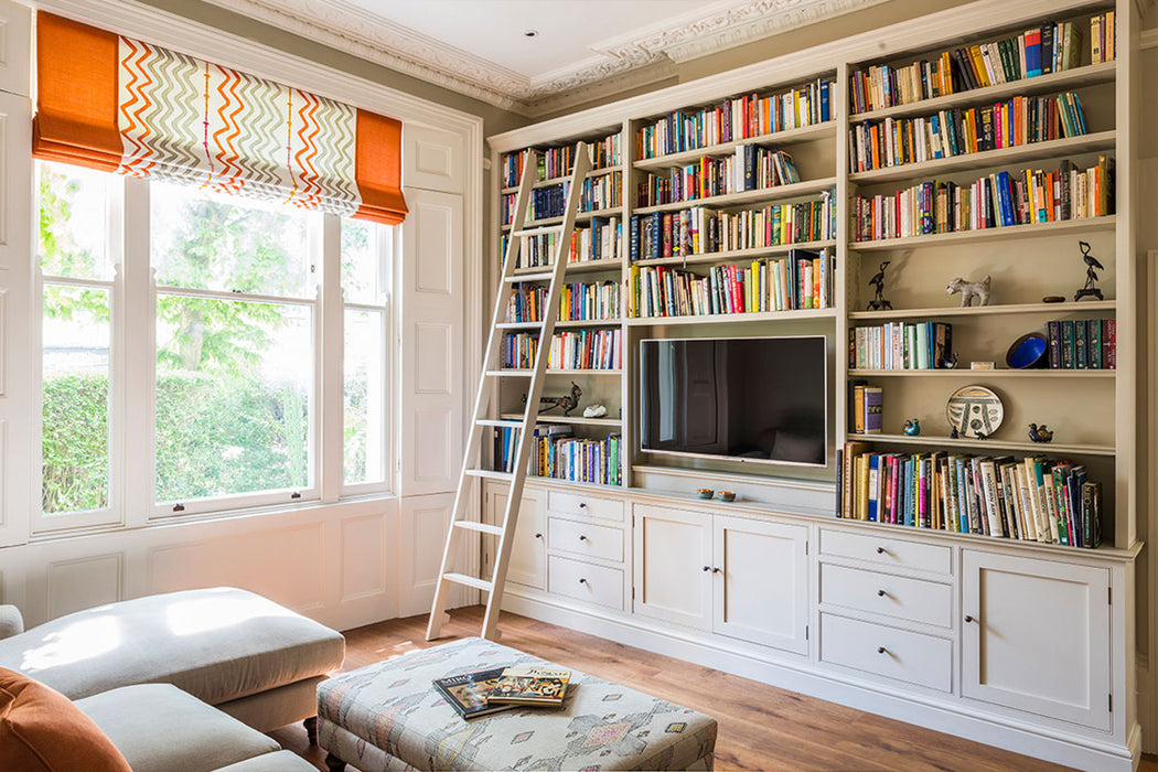 Christopher Farr Rick Rack Indoor Printed Embroidered Orange Fabric Sample