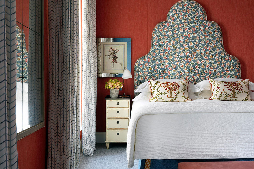 Christopher Farr Small Way Indoor Printed Pistachio Fabric Sample