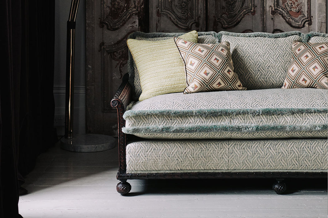 Christopher Farr Tangle Indoor Woven Olive Fabric Sample