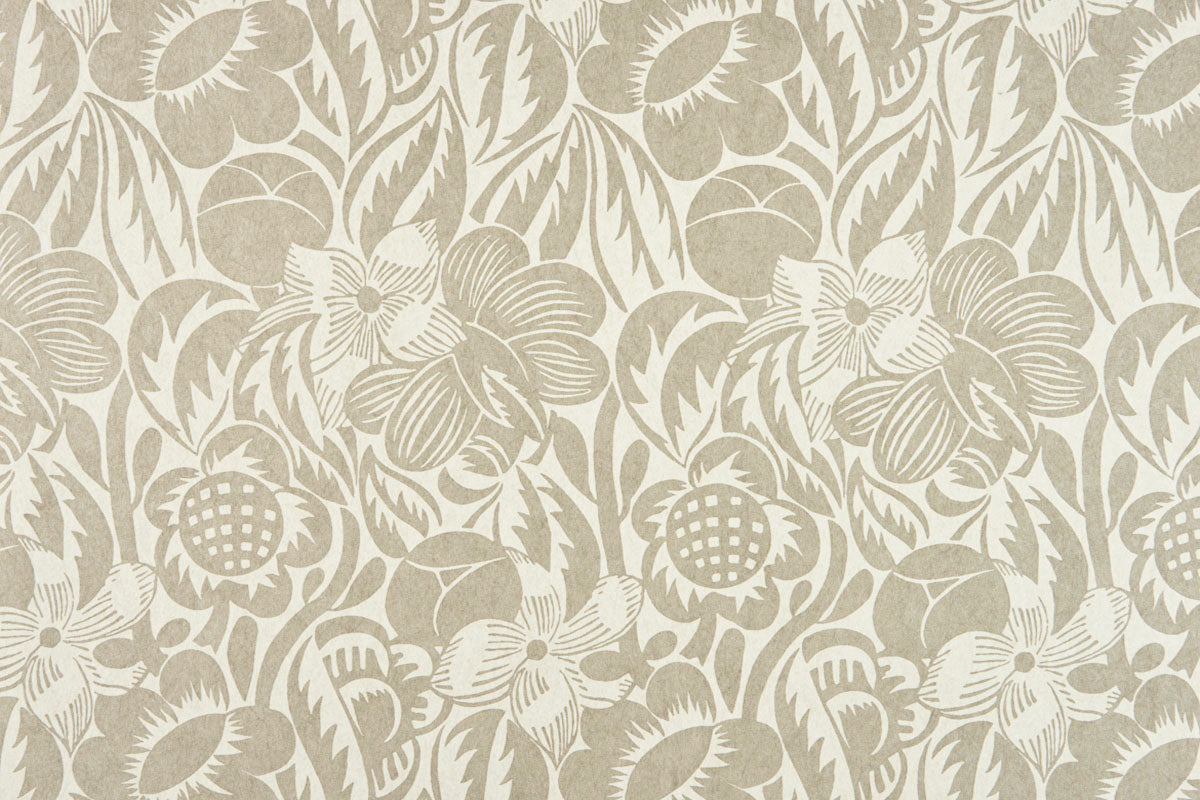 Christopher Farr Fleurs Etoilees Standard Slate Wallpaper Sample