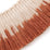 Christopher Farr Ombre Fringe Terracotta Trim Sample