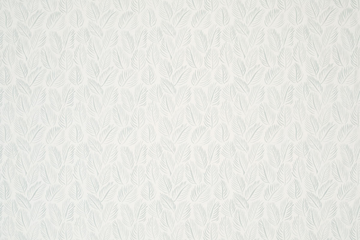 Christopher Farr Armatures Feuilles Indoor Printed Pale Blue Fabric Sample