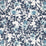 Christopher Farr Richmond Indoor Printed Dark Indigo Fabric Sample