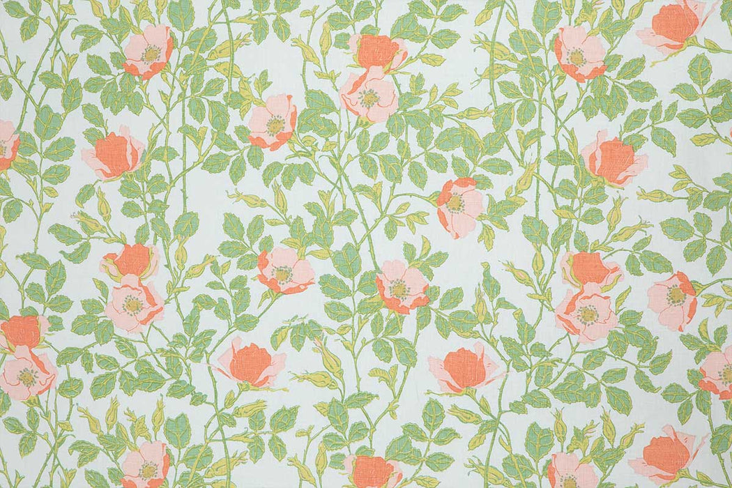 Christopher Farr Richmond Indoor Printed Peach Fabric Sample