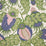 Christopher Farr Carnival Indoor Printed Blueberry Fabric Sample
