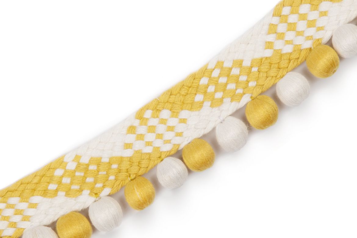 Christopher Farr Festoon Tape Lemon Trim