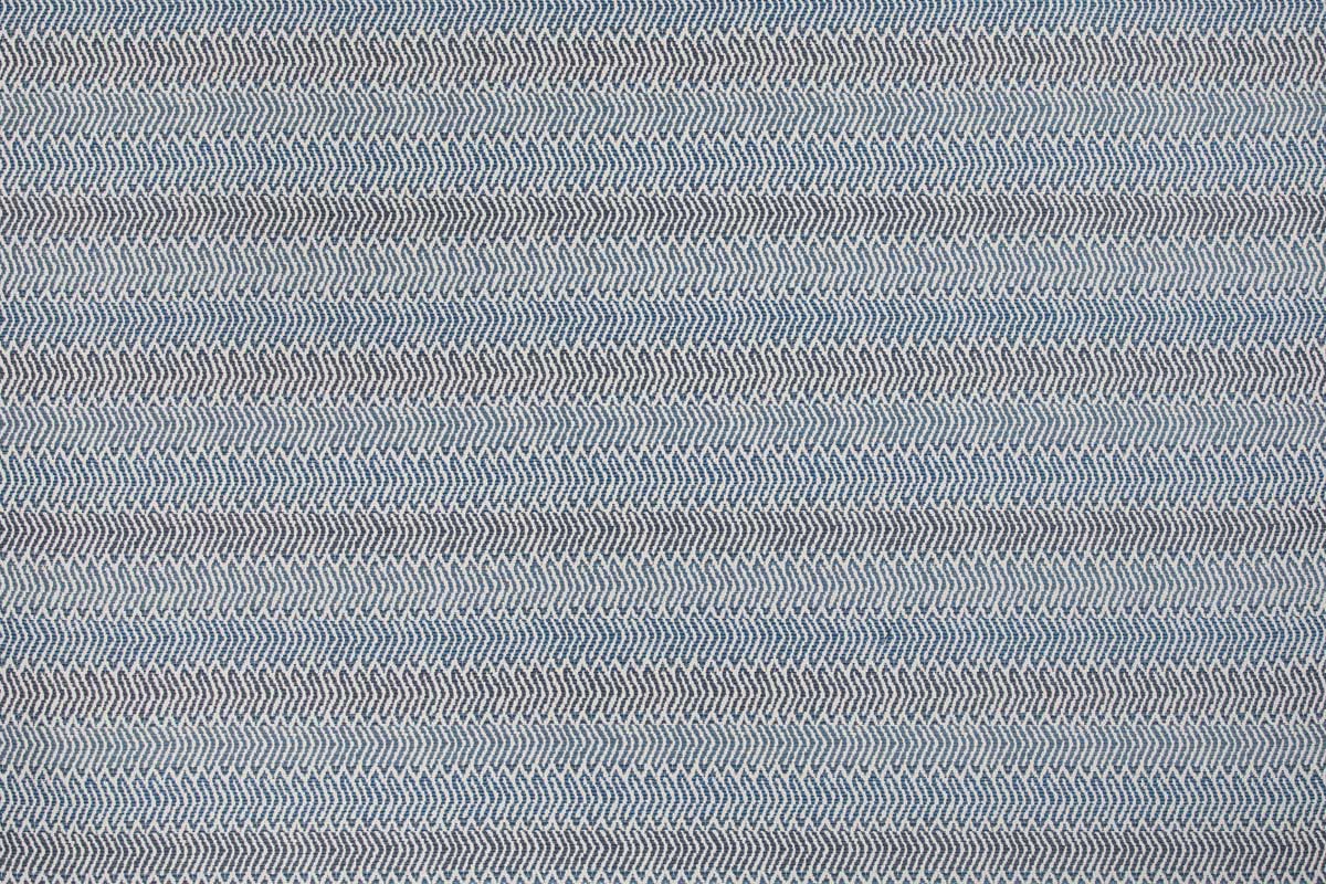 Christopher Farr Himba Outdoor Performance Woven Blue Fabric