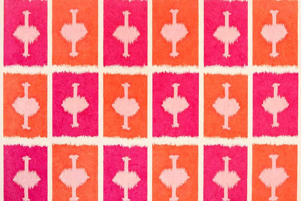 Christopher Farr Ozone Standard Fuchsia Wallpaper Sample