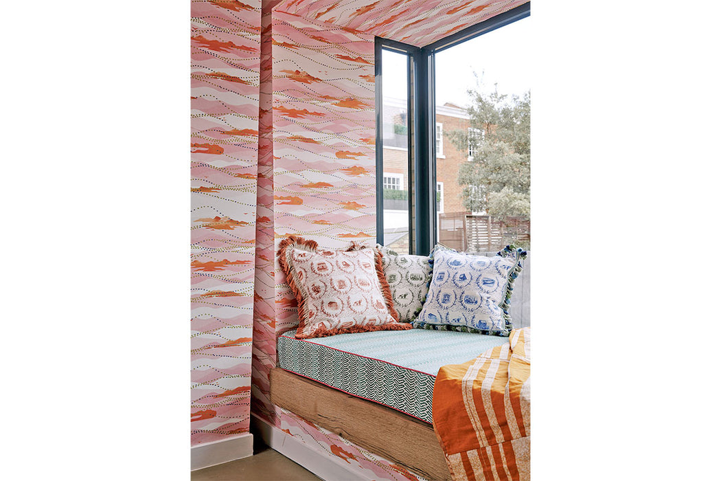 Christopher Farr Island Atmosphere Standard Slate Wallpaper Sample