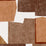 Christopher Farr Sea Collage Vinyl Rust Wallpaper Sample