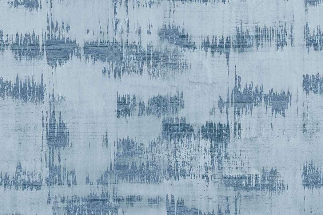 Christopher Farr Cabin Vinyl Cobalt Wallpaper Sample