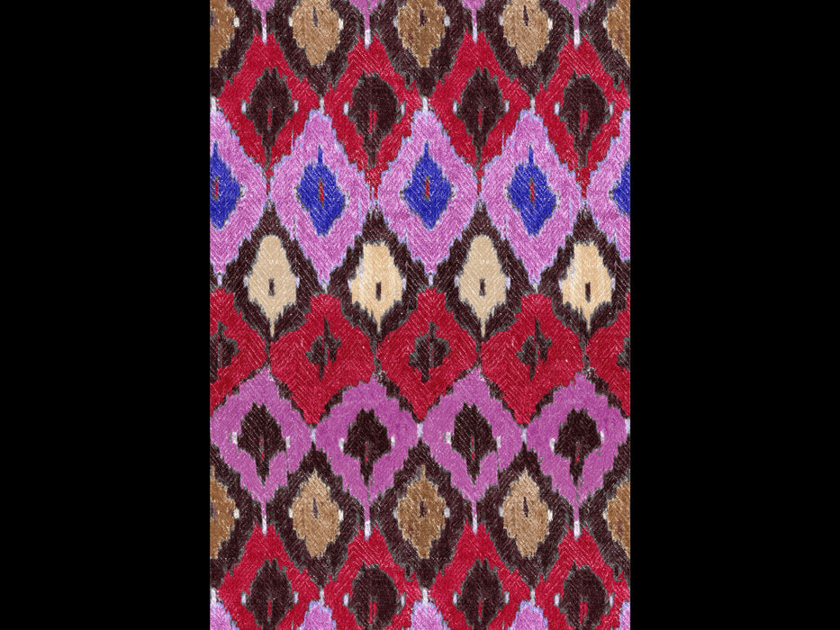 Jim Thompson Nomad  (Non-Woven) Crimson Wallpaper Sample JT021082001