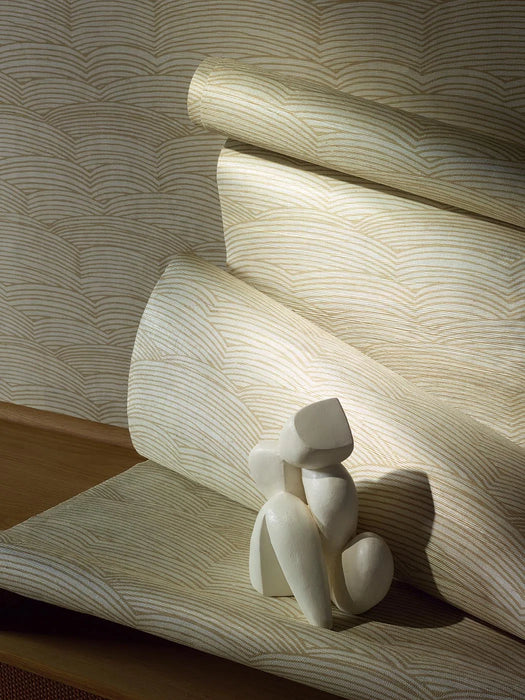 Pierre Frey Yangzi Avoine Wallpaper FP473003