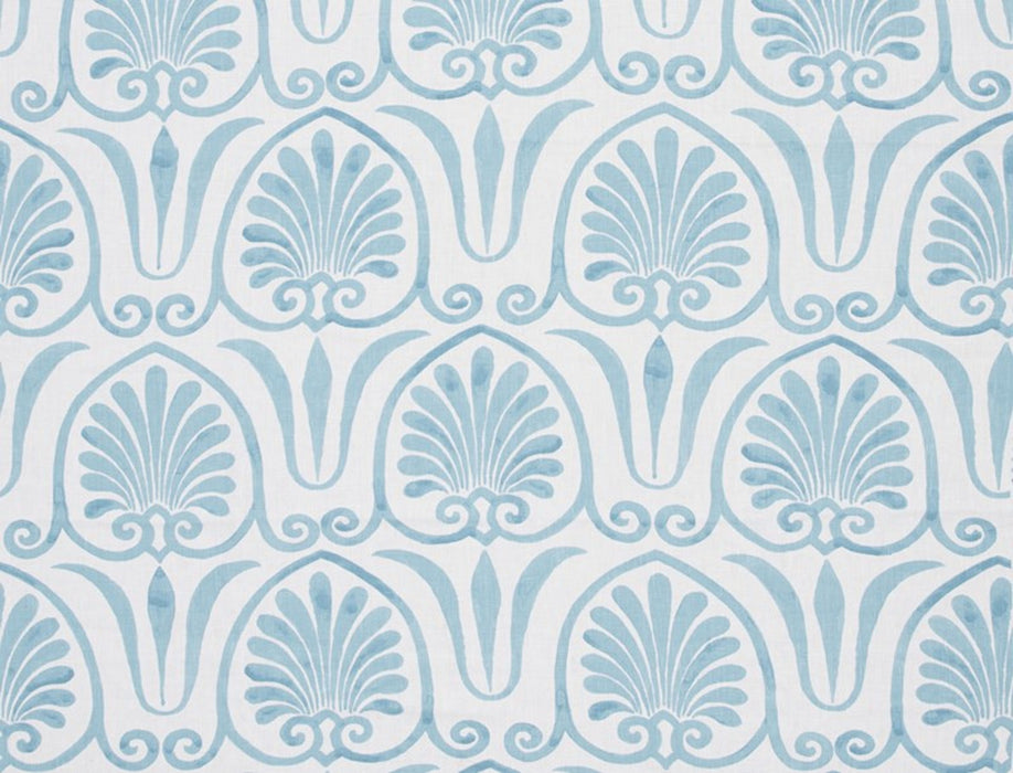 No.9 Thompson Acanthus Turquoise Fabric Sample N9012242003O