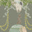 No.9 Thompson Monkey Business  Sage Wallpaper Sample N9021038005