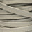 Holly Hunt Great Plains Trim Patent Cord Silver Trim Sample 010/03