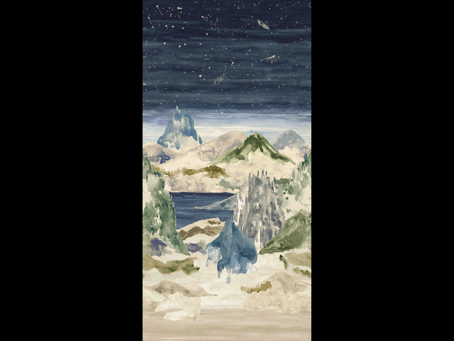 No.9 Thompson Lunar Landscape Toll Coated 3 Drops Midnight Wallpaper N9021049002