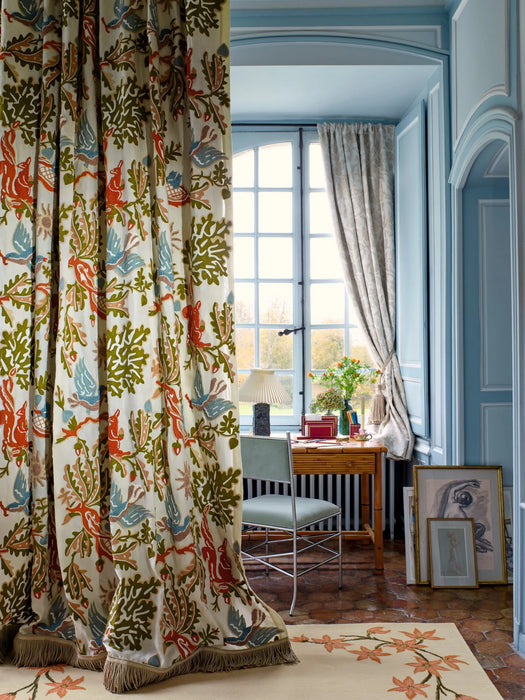 Pierre Frey Les oisillons Printemps Fabric F4114001