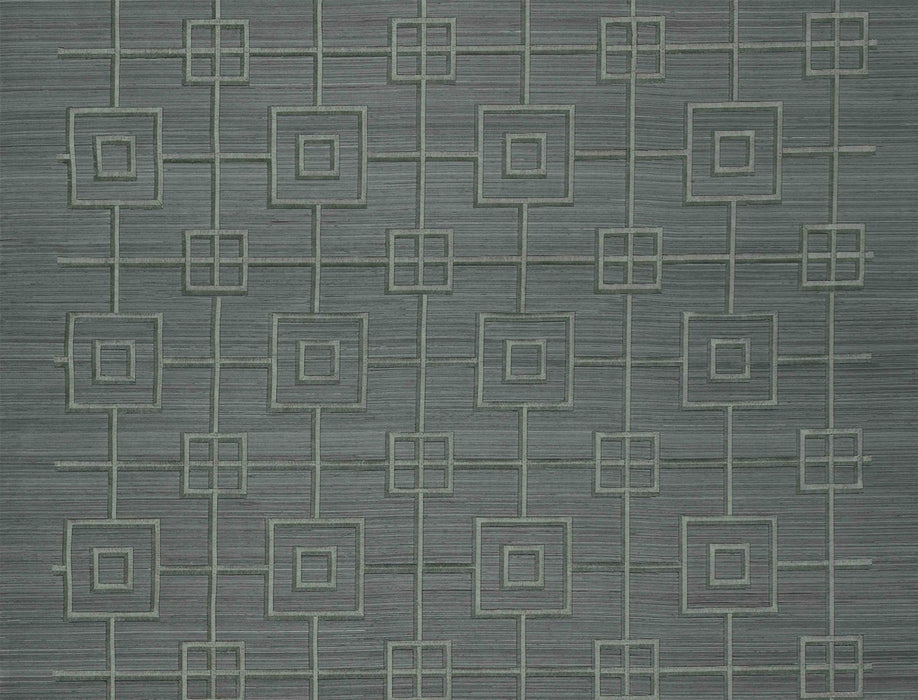 Jim Thompson Shadowbox  Graphite Wallpaper Sample JT021074005